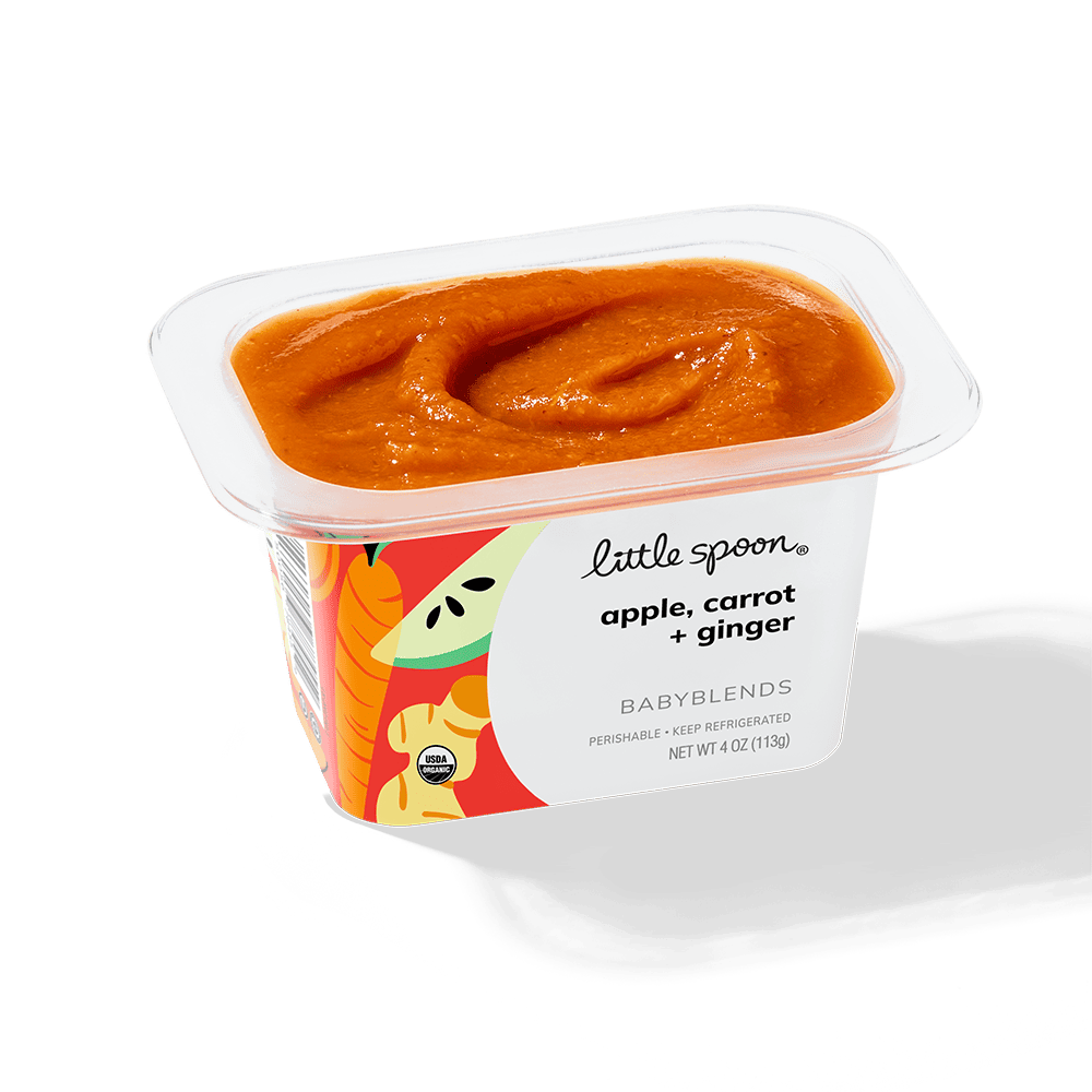 Carrot, Apple, and Ginger Stage 3 Baby Food