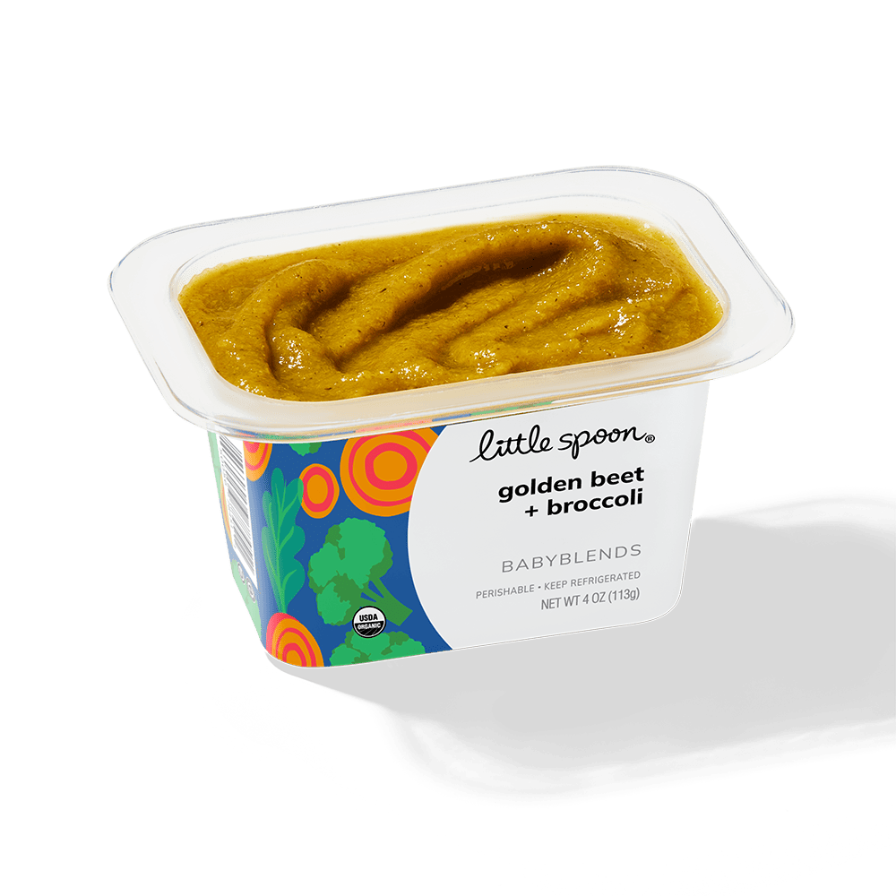 Golden Beet and Broccoli Stage 2 Baby Food