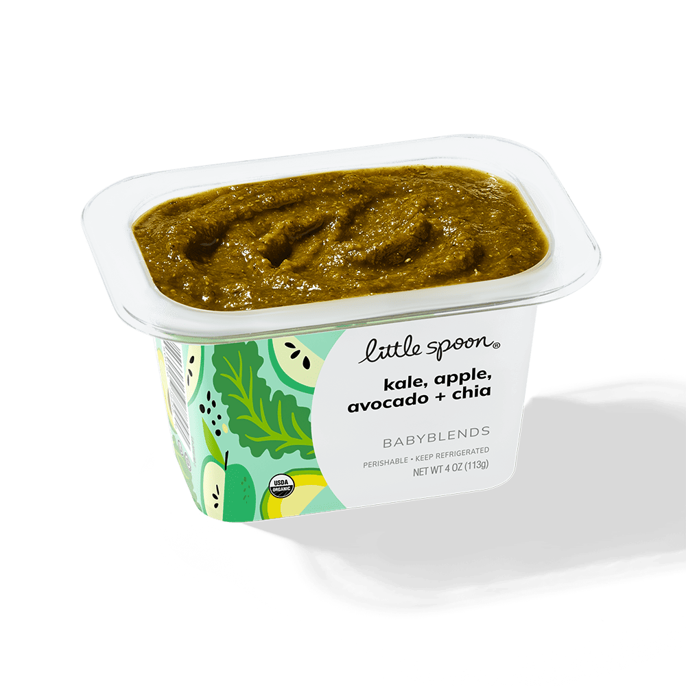 Kale, Apple, Avocado and Chia Stage 4 Baby Food