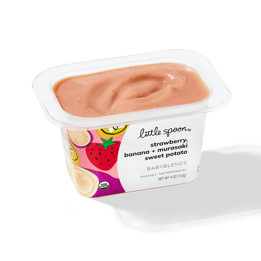 Strawberry Banana Murasaki Sweet Potato Stage 3 Baby Food